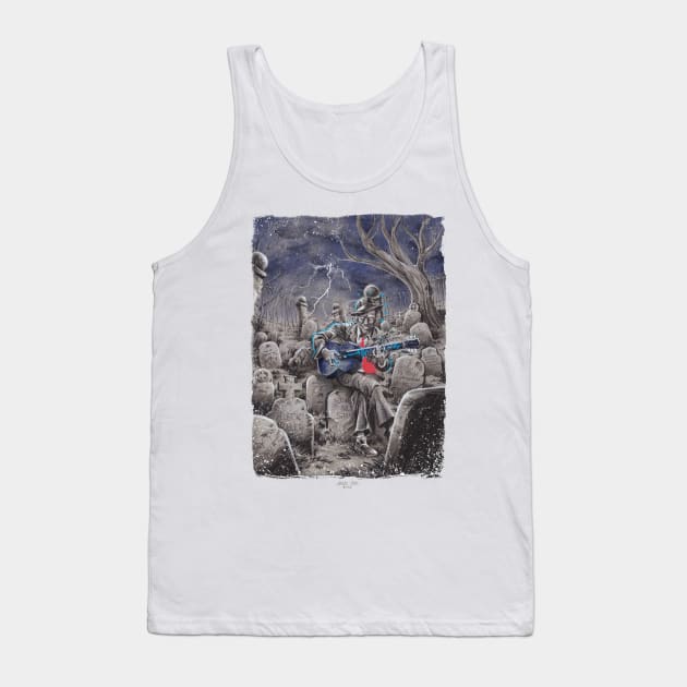 Robert Johnson Tank Top by mariocau